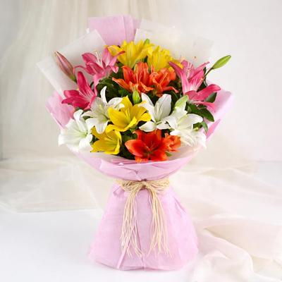Autumn Garden Floral Bunch Bouquet