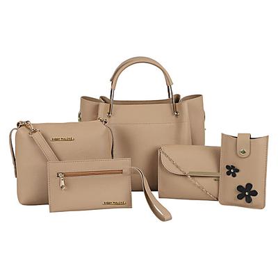 Bagsy Malone Womens Tote Combo Bag of 5