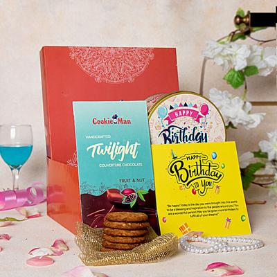 Birthday Assorted Cookies Gift Hamper