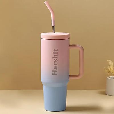 Dual Tone Personalised Stainless Steel Tumbler