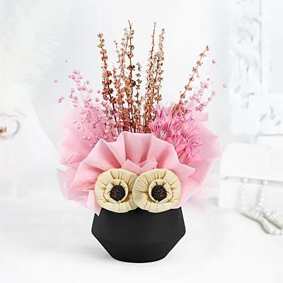 Graceful Dry Flower Medley