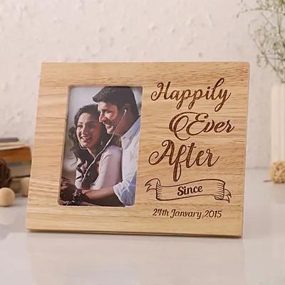 Happily Ever After Personalised Frame