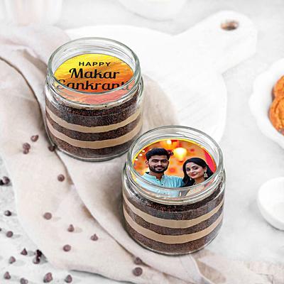 Makar Sankranti Jar Cake Set of 2