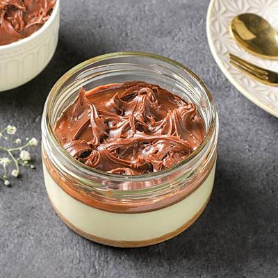 Nutella Cheesecake Jar