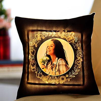Personalised LED Cushion For Her