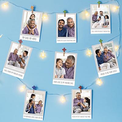 Personalised LED Frames For Dad