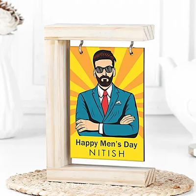 Personalised Mens Day Tribute Frame