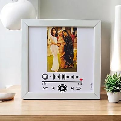 Personalised Musical Photo Frame for Mom