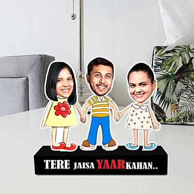 Personalised Siblings Love Caricature