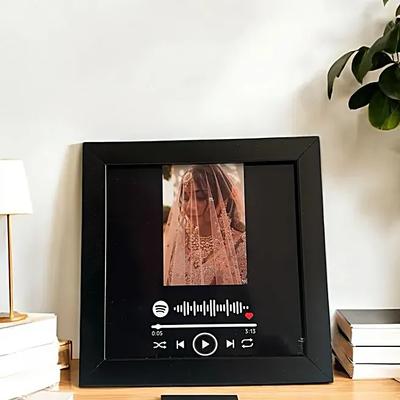 Personalised Spotify Song Code Photo Frame
