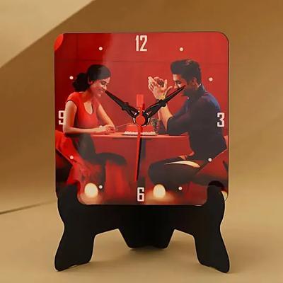 Personalised Table Clocks For Couple
