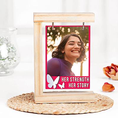 Personalised Womens Day Special Hanging Photo Frame