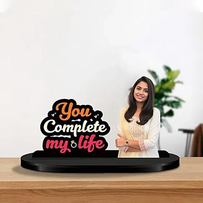 Personalised You Complete My Life Caricature
