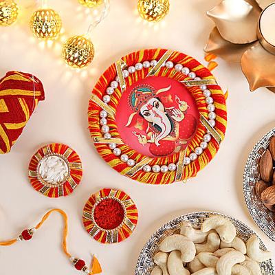 Pooja Thali For Bhai Dooj