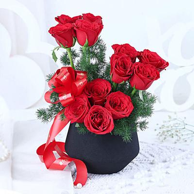 Scarlet Whispers of Rose