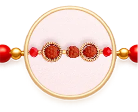 Rudraksha Rakhi