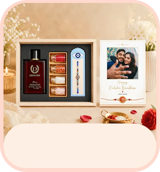 Rakhi with Hampers