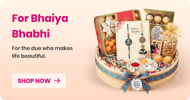 Rakhi for Bhaiya Bhabhi